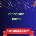 elons son name