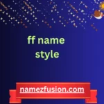 ff name style