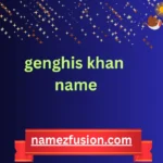 genghis khan name