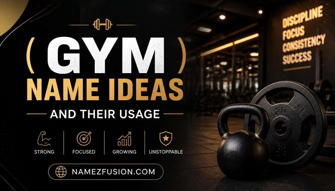 gym name ideas