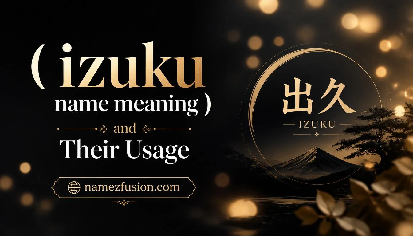 izuku name meaning