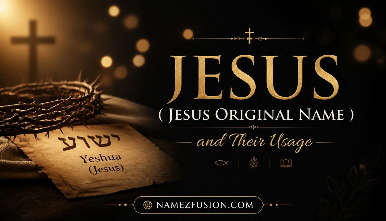 jesus original name