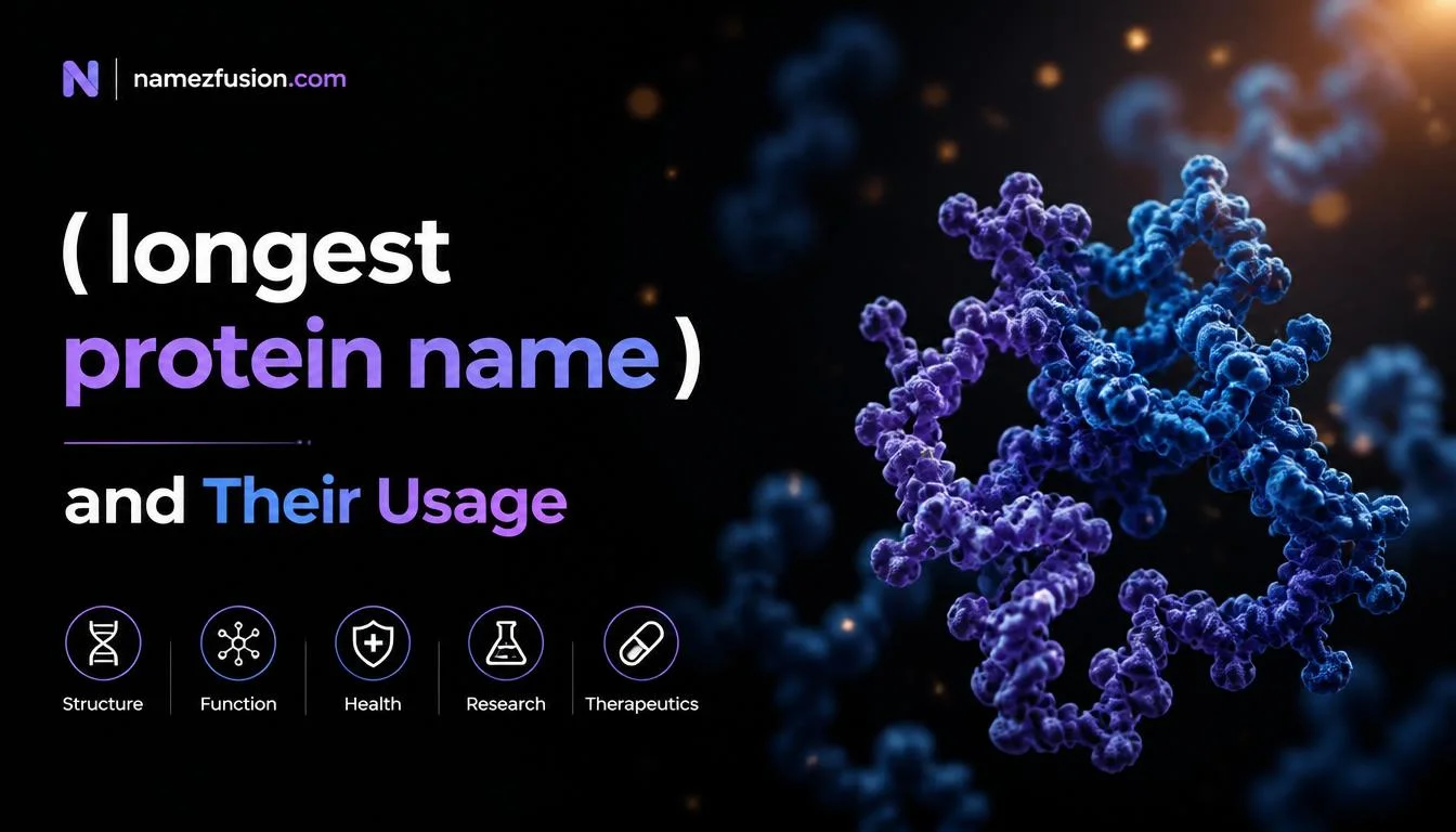 longest protein name