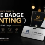 name badge printing