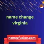 name change virginia