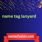 name tag lanyard