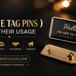 name tag pins