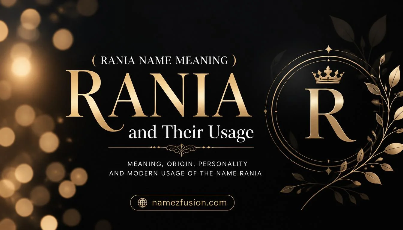 rania name meaning