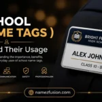 school name tags