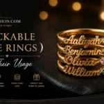 stackable name rings
