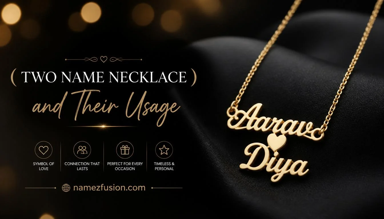 two name necklace
