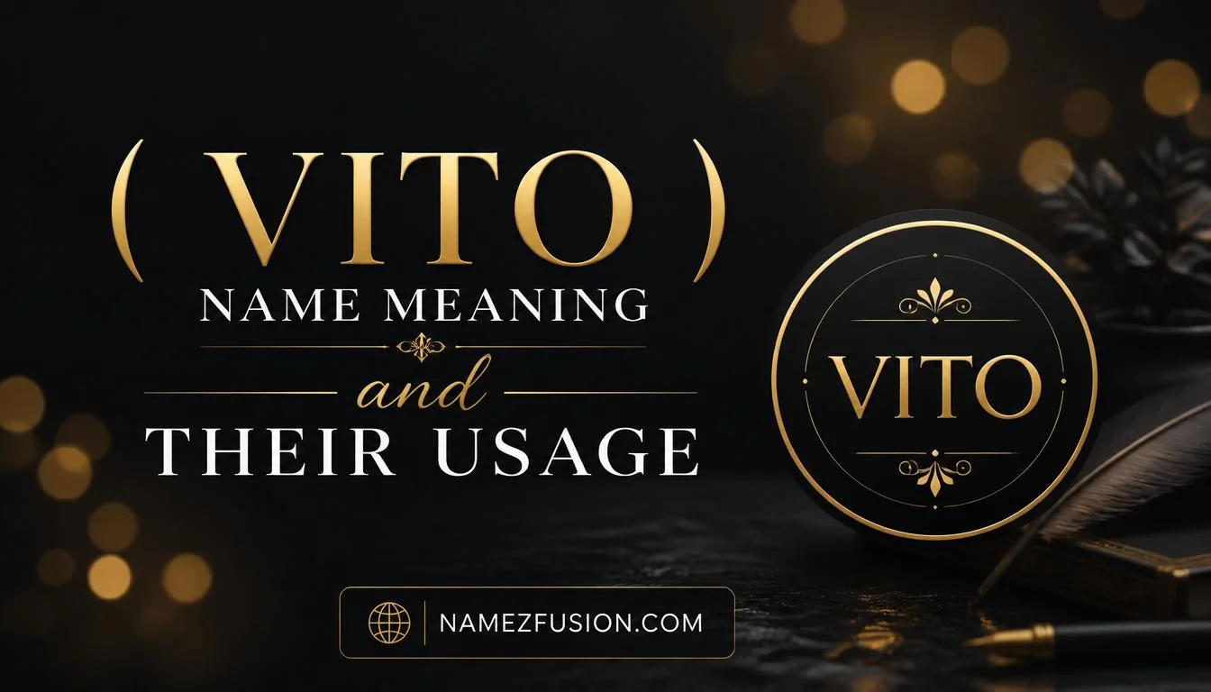 vito name meaning