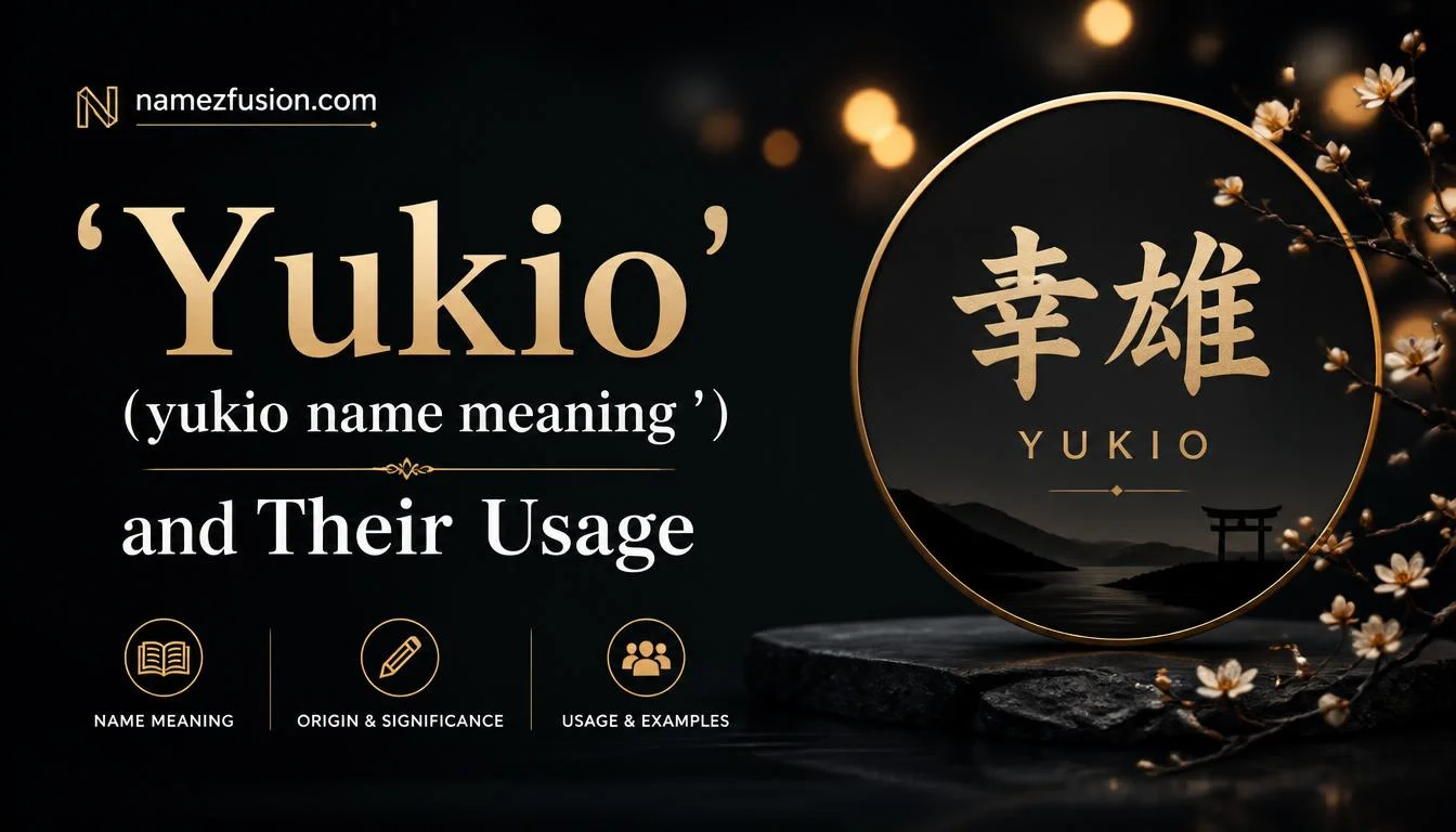 yukio name meaning